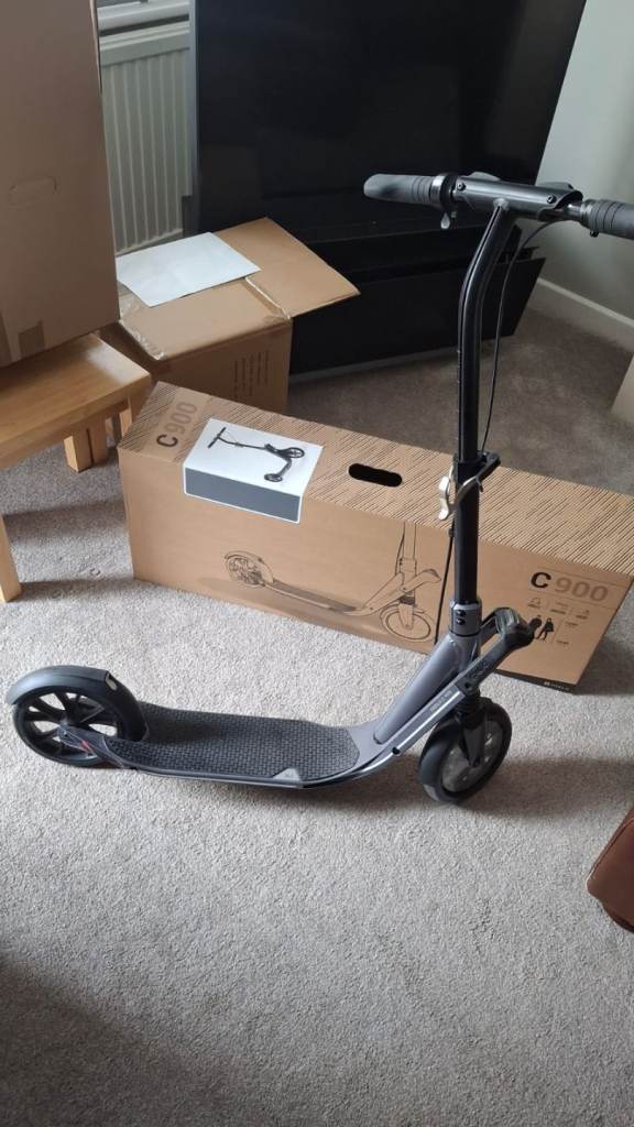 Oxelo c900 foldable kick scooter - adults