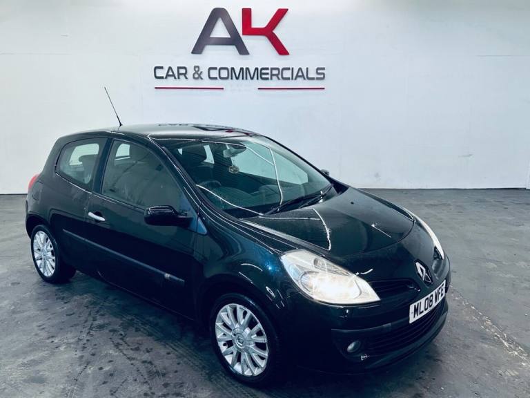 2008 Renault Clio 1.2 TCE Dynamique 3dr [AC] HATCHBACK PETROL Manual