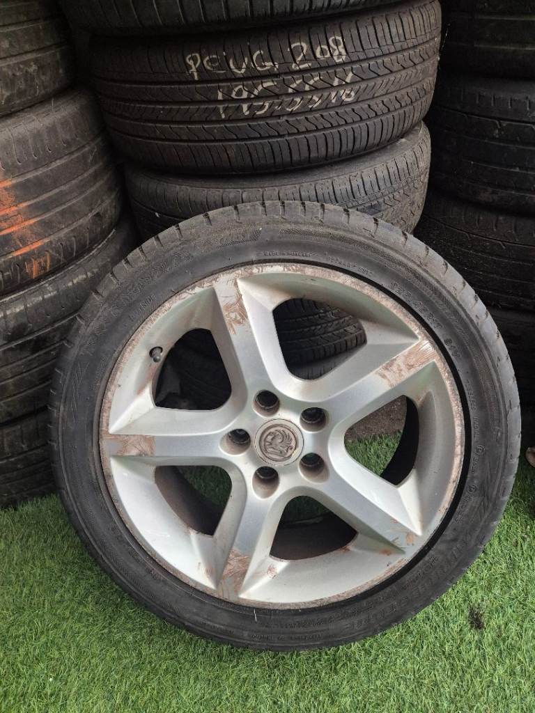 2010 VAUXHALL ZAFIRA MK2 - 17"INCH ALLOY WHEELS  225/45/17 + FAST UK 🇬🇧 POST#A