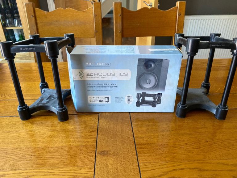 ISOACOUSTICS ISO-L8R155 Speaker Stands - As Good As New