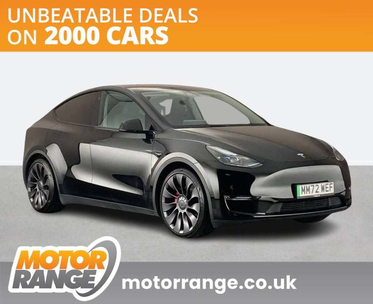 2022 Tesla Model Y Performance AWD 5dr Auto MPV ELECTRIC Automatic