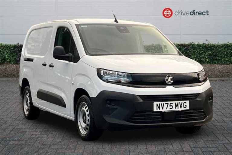 2025 Vauxhall Combo 1.5 Turbo D 2300 Prime XL Panel Van 6dr Diesel Manual LWB Euro 6 (s/s) (100 P...