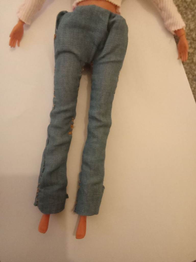 DollyBloom clothes and accessories. Denim jeans