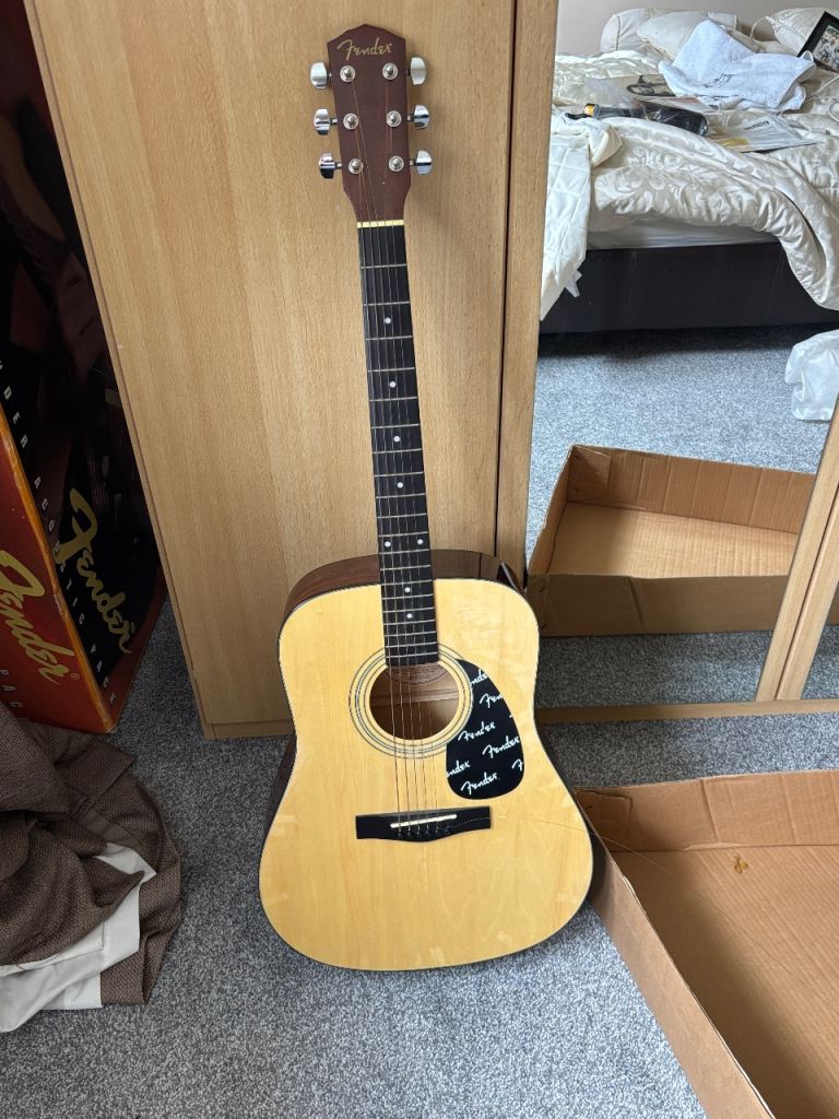 Fender Acoustic Guitar -  New Condition