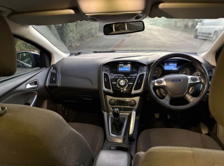 2012 FORD FOCUS TITANIUM 1.6 PETROL, 1 YEAR MOT, BLUETOOTH, DRIVES GREAT, ULEZ COMPLIANT