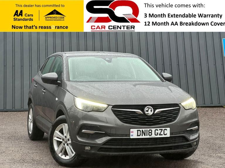 2018 Vauxhall Grandland X 1.2 Turbo SE Euro 6 (s/s) 5dr HATCHBACK Petrol Manual