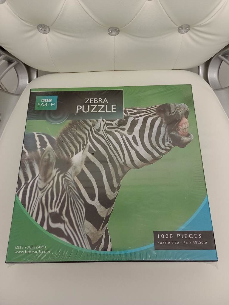 ZEBRA JIGSAW (NEW) BBC EARTH (SEALED)