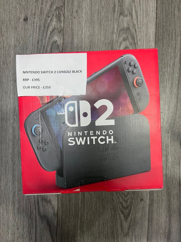 NINTENDO SWITCH 2 CONSOLE BLACK