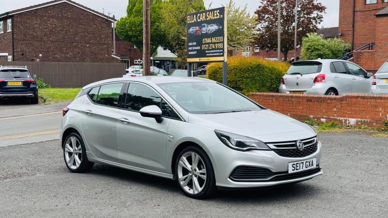 2017 Vauxhall Astra 1.6 CDTi ecoTEC BlueInjection SRi VX Line Nav Hatchback 5dr