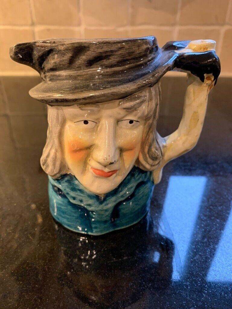 Toby Jug Vintage Hand Painted Ceramic Toby Jug 