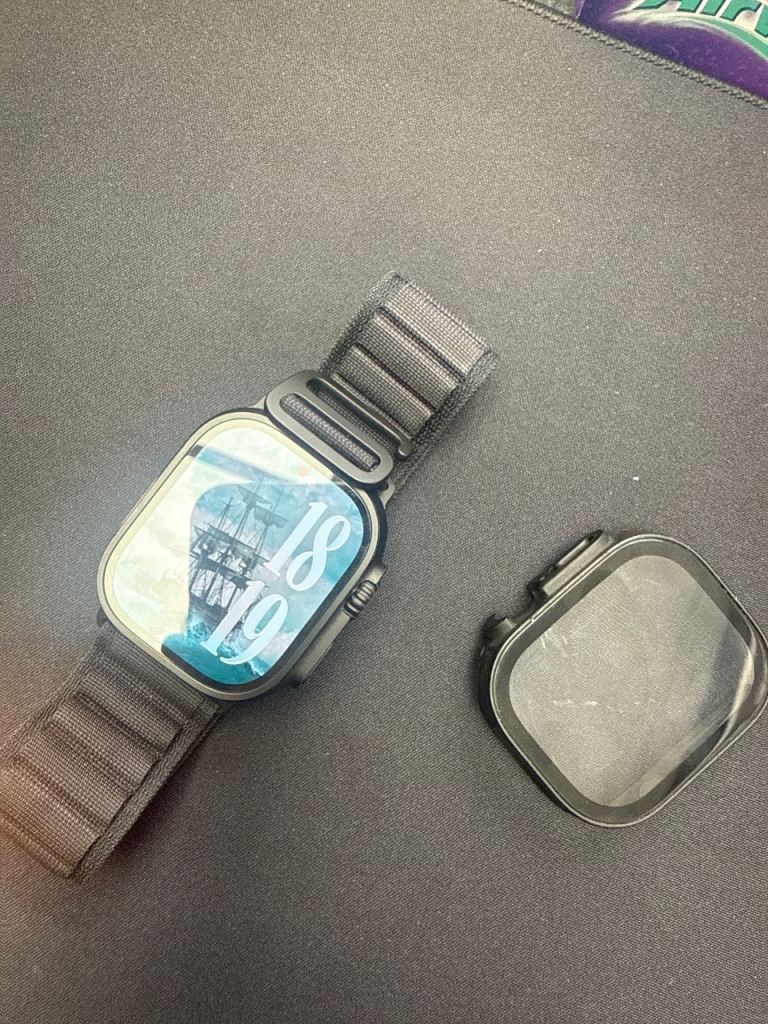 Apple Watch Ultra 3 with Black Strap and Case