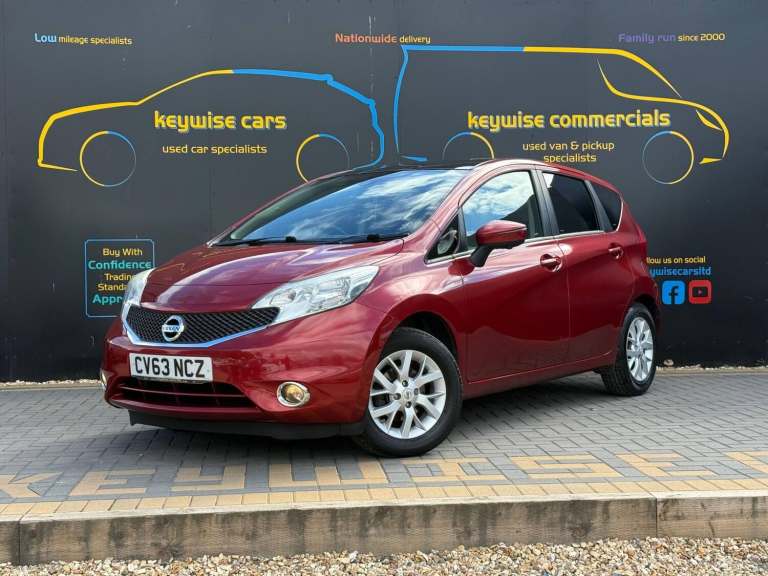 2013 Nissan Note 1.2 12V Acenta Premium Euro 5 (s/s) 5dr MPV Petrol Manual