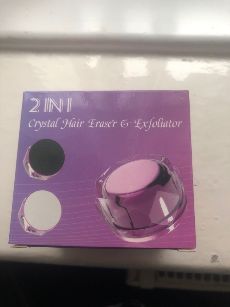2-in-1 Crystal Hair Eraser & Exfoliator – frequently used