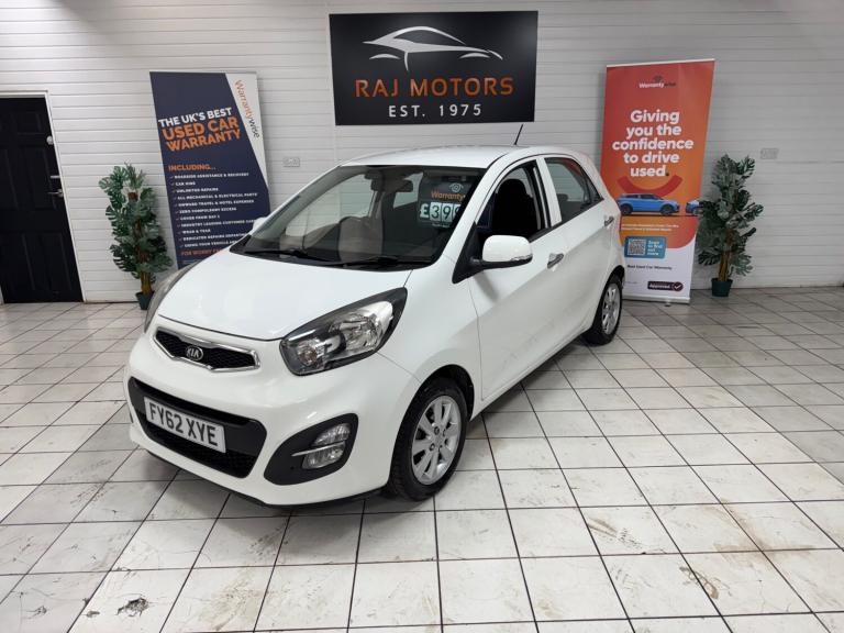 2012 Kia Picanto 1.25 2 EcoDynamics 5dr HATCHBACK Petrol Manual