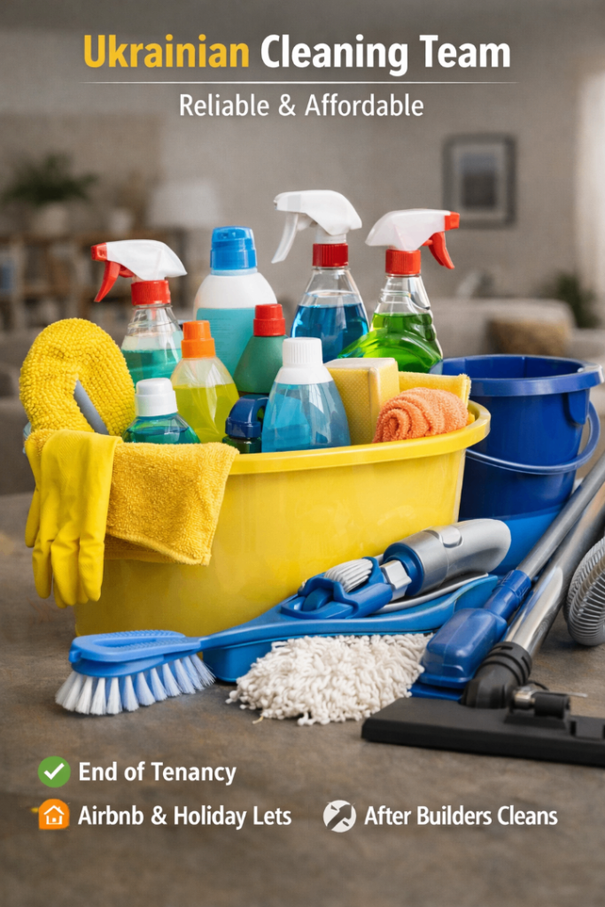 End of tenancy/after builders/ holiday parks cleaning services 