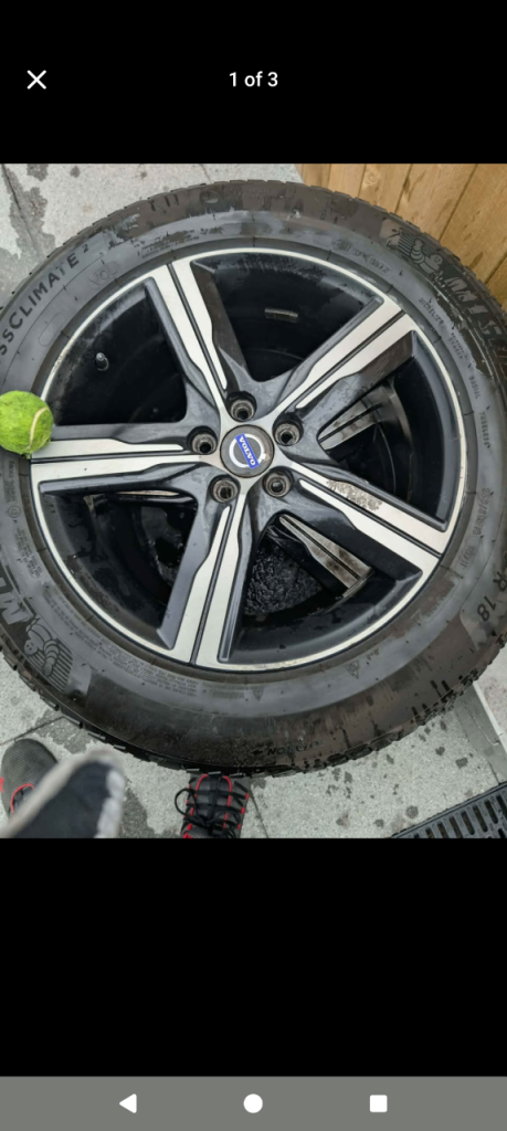 Set of 4 alloy wheels 
