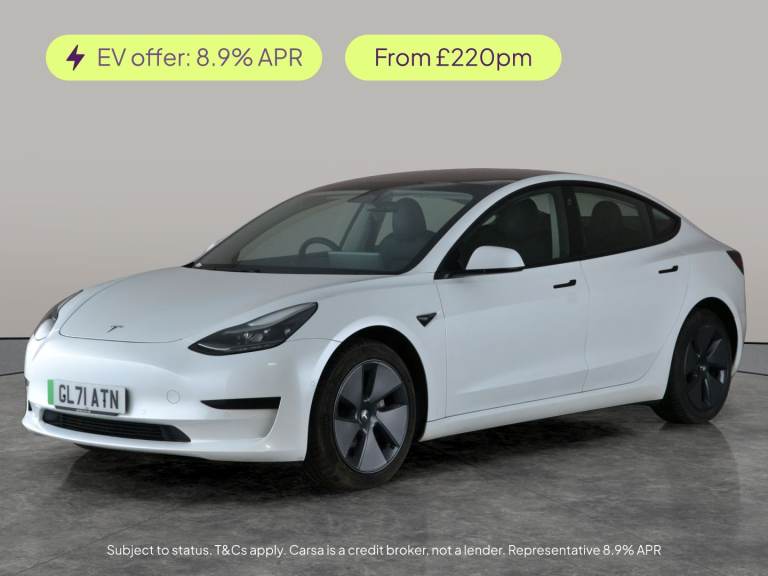 2021 Tesla Model 3 Standard Range Plus Saloon 4dr Electric Auto RWD (241 bhp) - PARK ASSIST -  Sa...