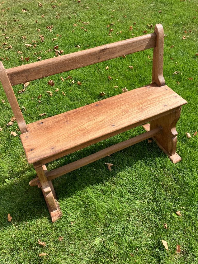 Solid Wooden Bench