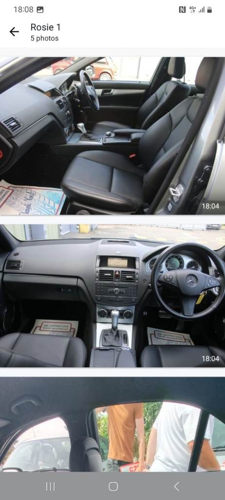 Mercedes-Benz, C CLASS, Saloon, 2008, Other, 1796 (cc), 4 doors