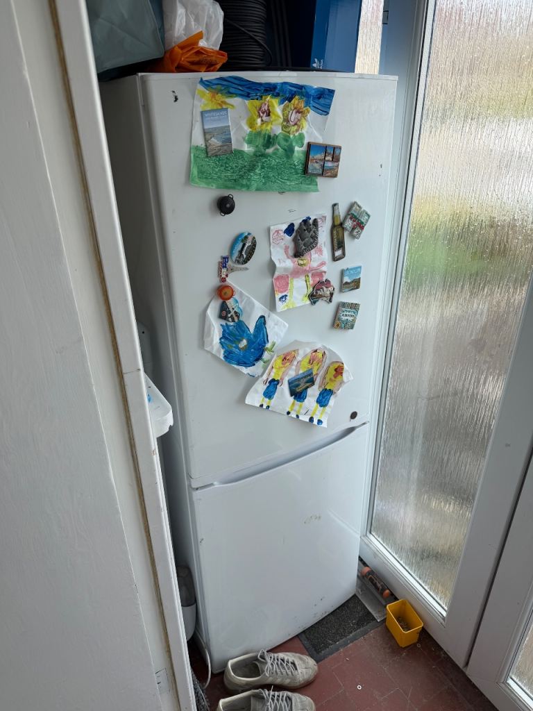 Free to collector fridge freezer 
