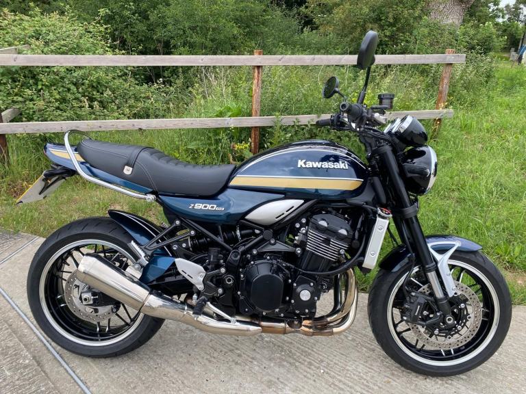 KAWASAKI Z900 RS ABS, 2022, 4,248 MILES, CHROME GRAB RAIL, STUNNING MACHINE, 