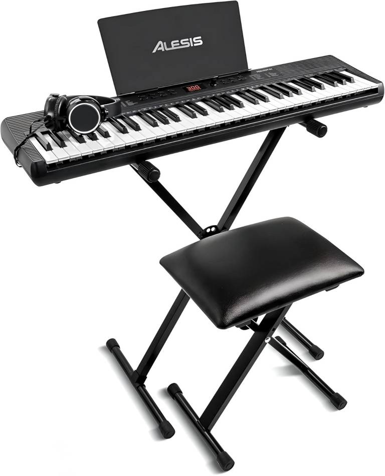 Alesis Melody 61 Keyboard Piano bundle 