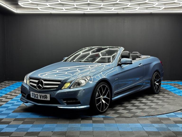 2012 Mercedes-Benz E Class E350 CDI BlueEFFICIENCY [265] Sport 2dr Tip Auto CONVERTIBLE DIESEL Au...