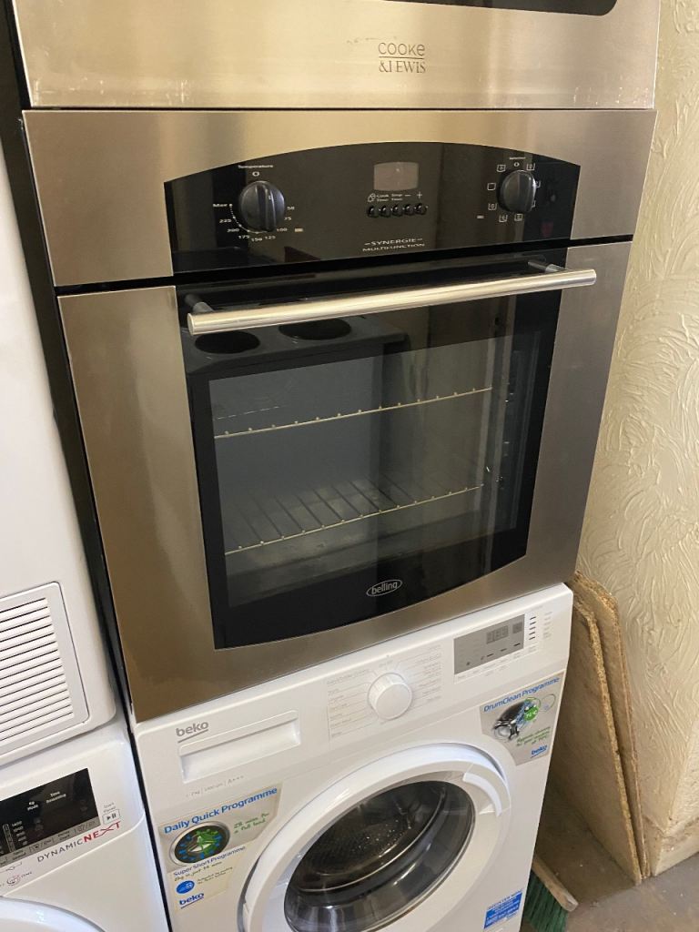 🚚✅SILVER BELLING 59x59CM BUILT IN ELECTRIC OVEN £100 DELIVERY AVAILABLE 