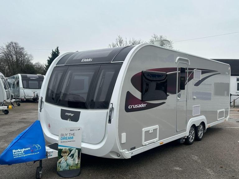 Elddis Crusader Zephyr ATC / Full size fridge freezer / Wet Central Heating