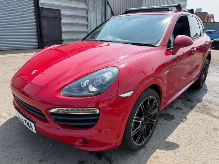 2014 63 REG PORSCHE CAYENNE S V6 HYBRID TIPTRONIC DAMAGED REPAIRABLE SALVAGE