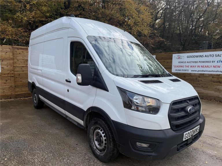 FORD TRANSIT 2.0L RWD Manual 2022 Repairable Damaged Salvage