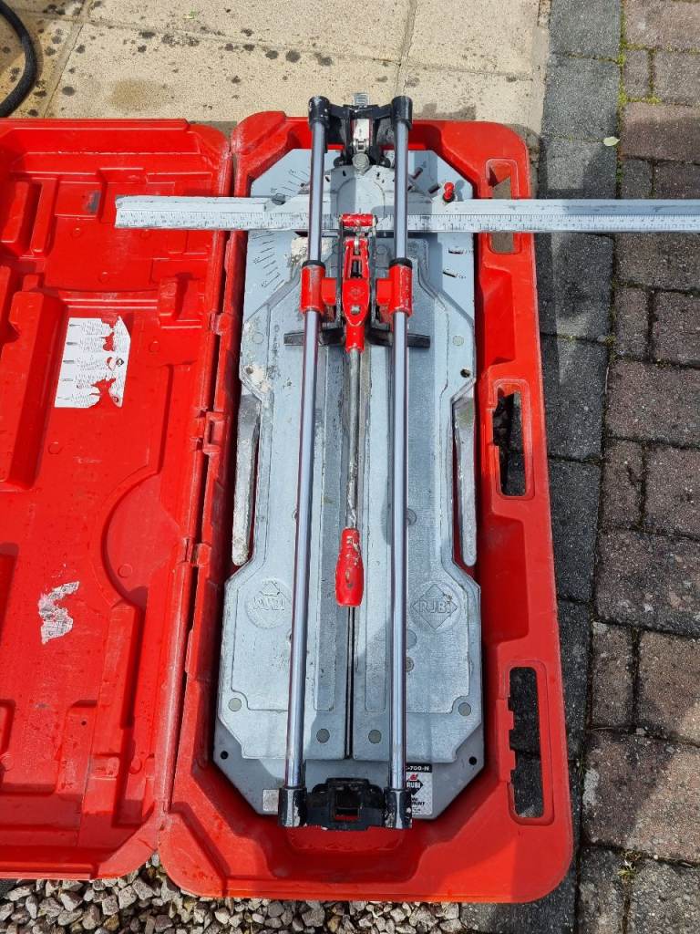 Rubi TX-700 Tile Cutter - Good Condition with Case