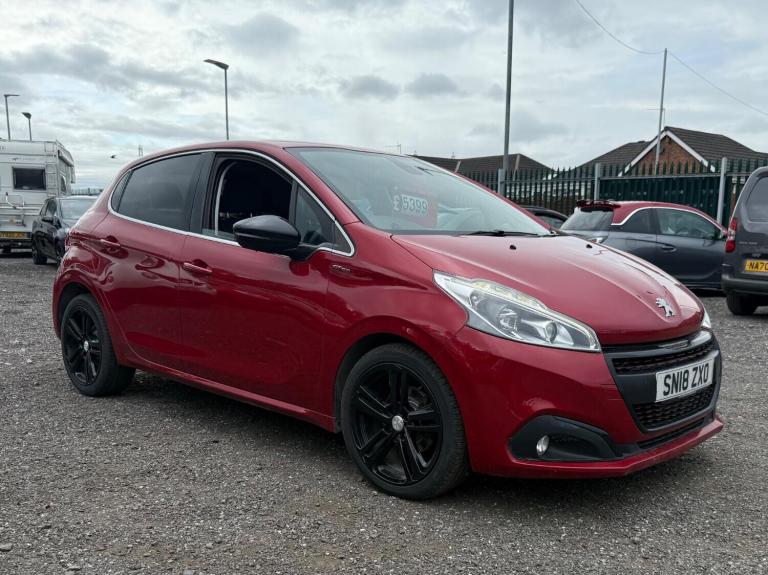 2018 Peugeot 208 1.2 PureTech 110 GT Line 5dr HATCHBACK PETROL Manual