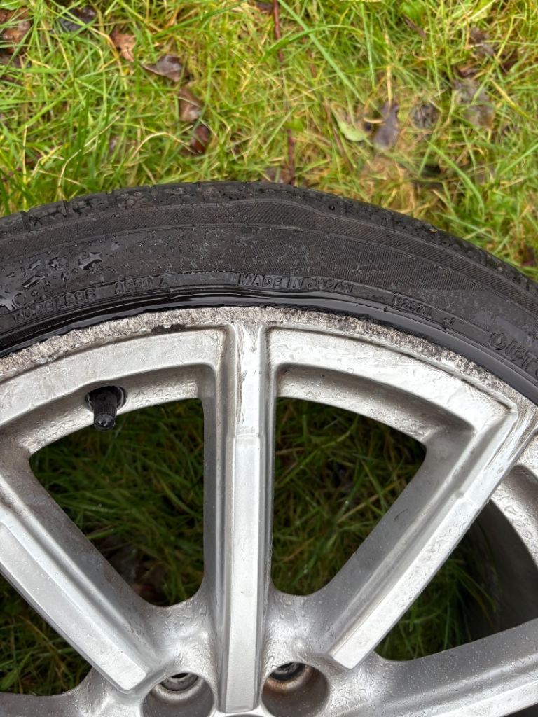 2011 Audi A1 8X - 17 Alloy Wheels with Tyres  - 8X0 601 025 Genuine Rims 17”