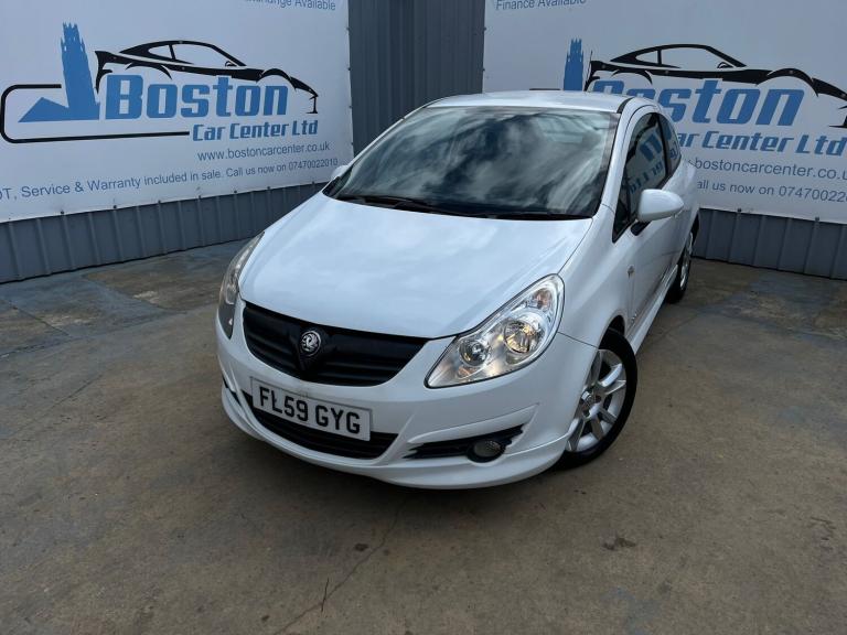 2009 Vauxhall Corsa 1.2i 16V SXi 3dr [AC] HATCHBACK Petrol Manual