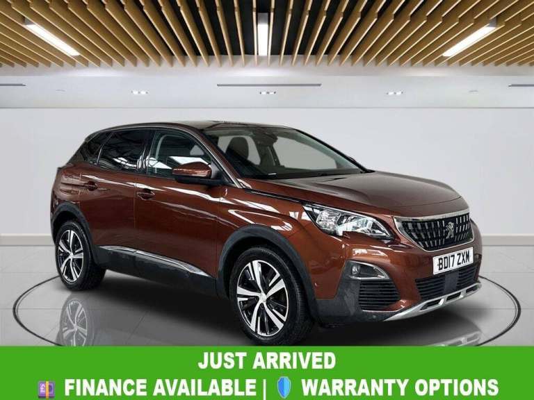 2017 Peugeot 3008 1.2 PureTech Allure SUV 5dr Petrol Manual Euro 6 (s/s) (130 ps) HATCHBACK Petro...
