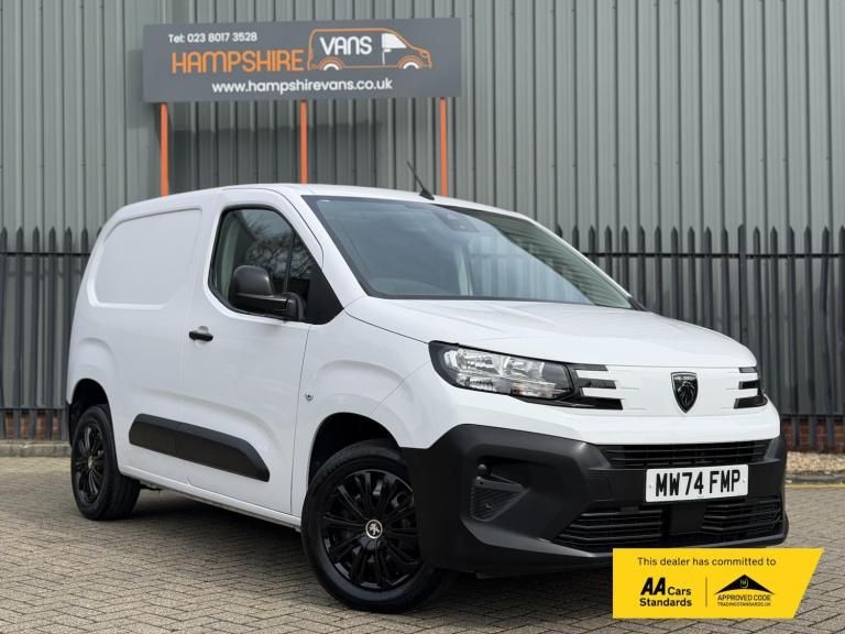 2024 Peugeot Partner 1.5 BlueHDi 1000 Professional Standard Panel Van 5dr Diesel Manual SWB Euro ...