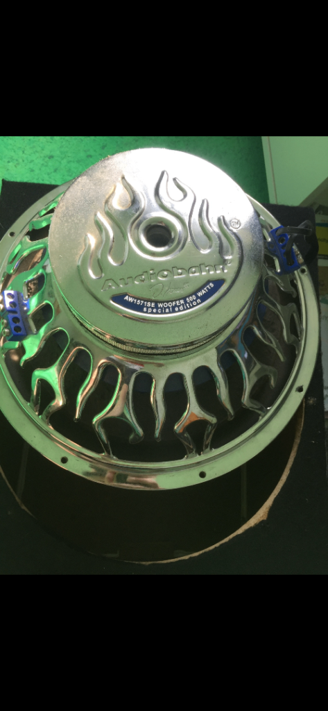 Car sub and amp