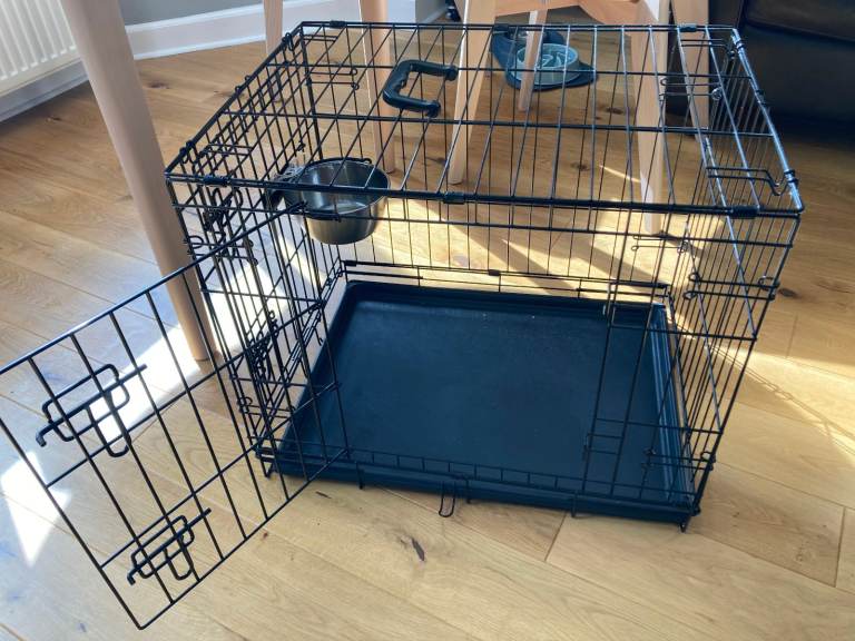 Double Door 24-inch Dog Cage