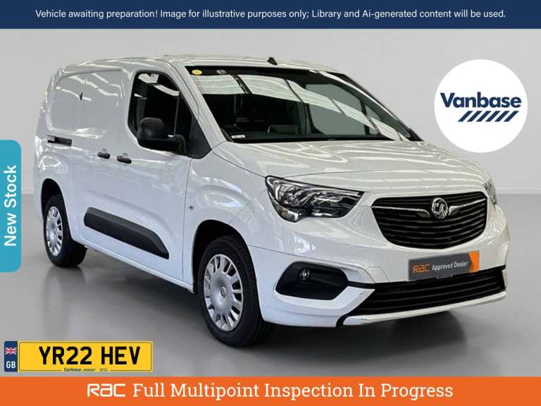 2022 Vauxhall Combo 1.5 Turbo D 2300 Sportive Panel Van 4dr Diesel Manual L2 H1 Euro 6 (100 ps) P...