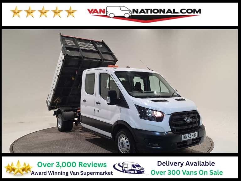 2022 Ford Transit 2.0 EcoBlue 130ps Double Cab Chassis CHASSIS CAB DIESEL Manual