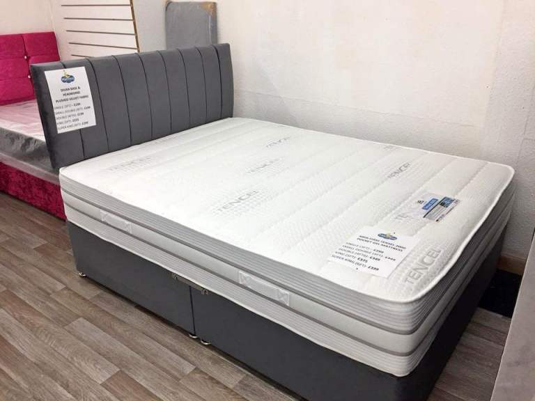 4ft small double kids bed ~ Blue double bed
