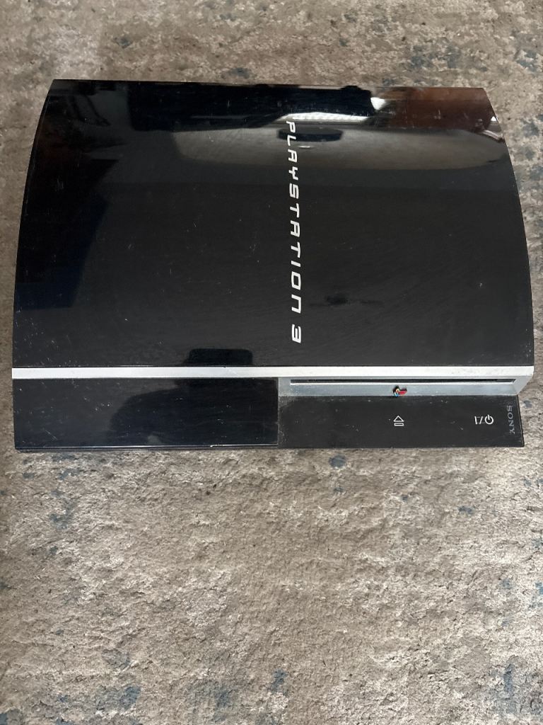 Sony PlayStation 3 PS3 Original Fat Console – Black