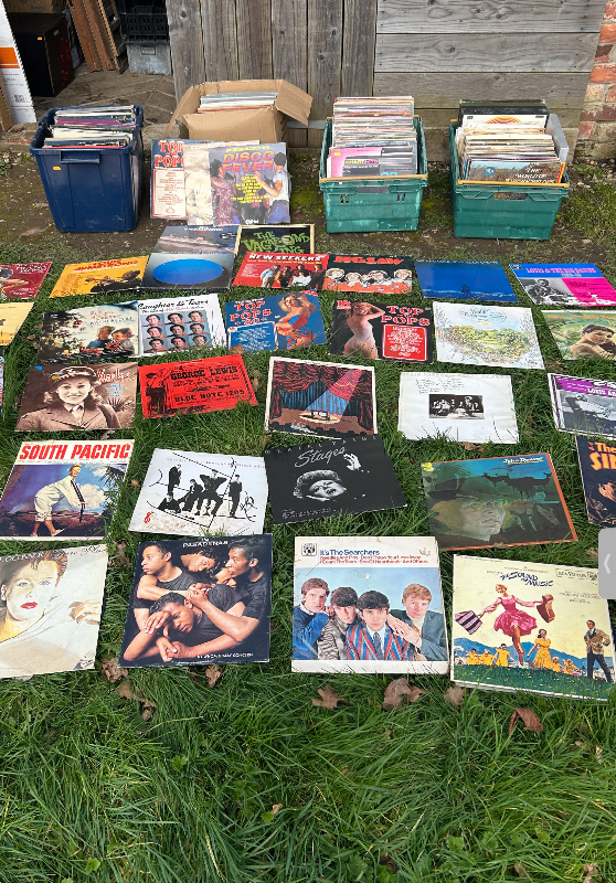 Joblot 300 LP Vinyl Records Mixed Genres LP’s & Box Sets 