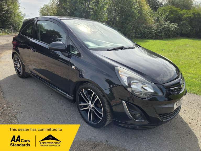 2014 Vauxhall Corsa 1.4T 16V Black Edition Euro 5 (s/s) 3dr HATCHBACK Petrol Manual