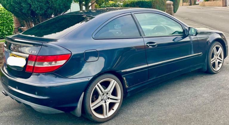 Mercedes-Benz CLC 200 Coupe 🧚🏻🧚🏻 2.2 16v Turbo Diesel Sport model 120 bhp Hpi clear (2009 09) 