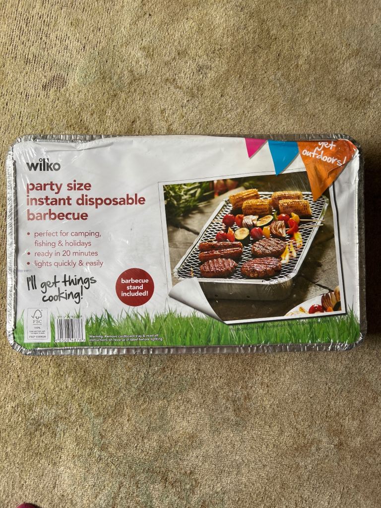 Large disposable BBQ New