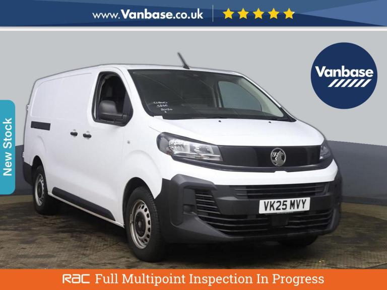 2025 Vauxhall Vivaro 2.0 Turbo D Prime XL Panel Van 6dr Diesel Manual LWB Euro 6 (145 ps) Panel V...