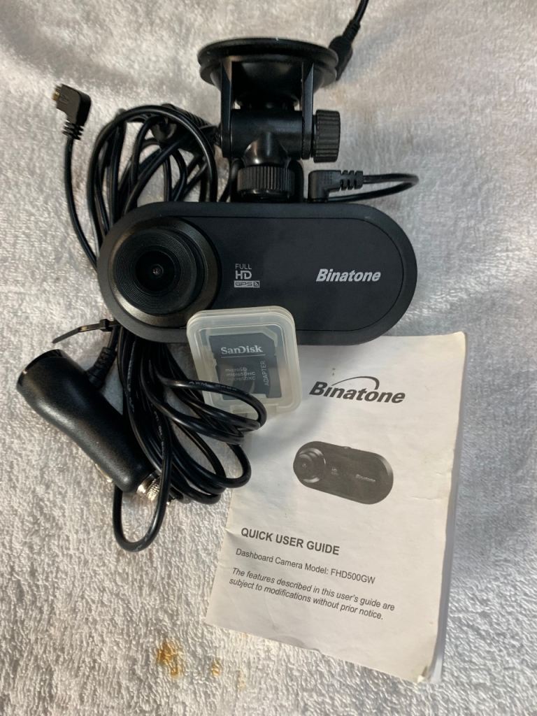 Binatone Front & Rear HD Dashcam 