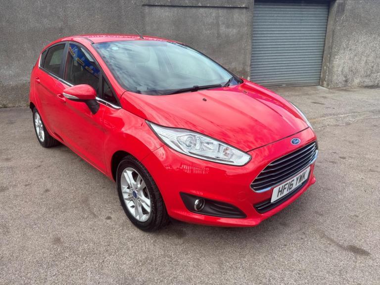 2016 Ford Fiesta 1.0T EcoBoost Zetec Euro 6 (s/s) 5dr HATCHBACK Petrol Manual